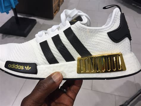 Adidas Nmd R Pk White Metallic Gold Eg Buy It Now