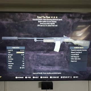 Weapon Qe Lvc The Fixer Game Items Gameflip