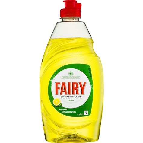 Fairy Hand Dishwashing Liquid Lemon 433ml Woolworths