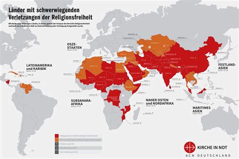 Karte Der Weltreligionen 2023