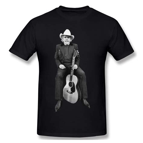 Joser S Merle Haggard Country Music S Outlaw Hero T Shirts Black With