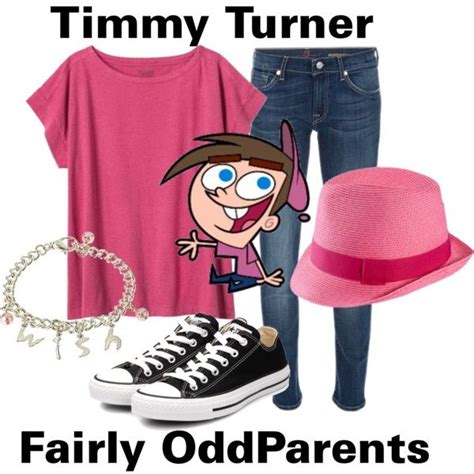 Timmy Turner Fairly Oddparents Disney Themed Outfits Cartoon