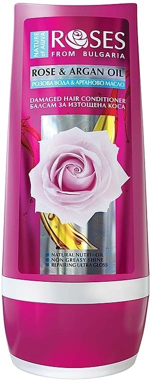 Nature Of Agiva Roses Rose Argan Oil Damaged Hair Conditioner