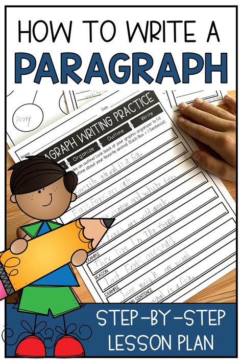 Writing A Paragraph Lesson Plan