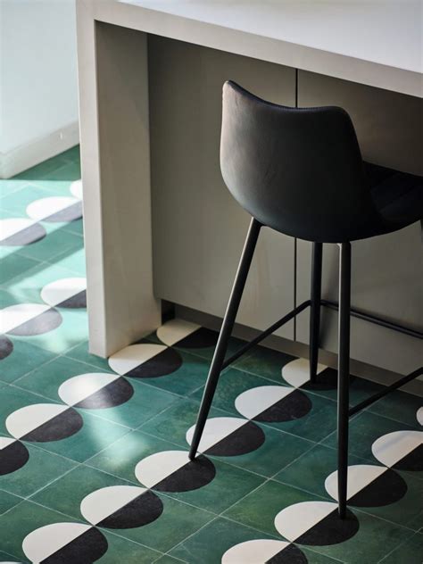 geometric floor tiles | Interior Design Ideas