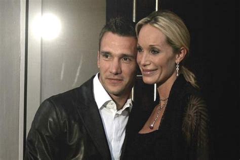 Football News Big Love Andriy Shevchenko And Kristen Pazik