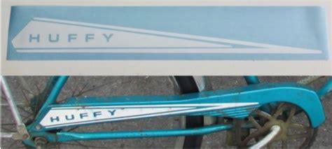 Huffy Thunderbird Corvair Eldorado Bicycle Chain Guard Decal Sticker