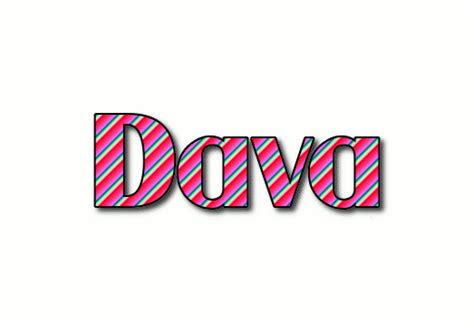 Dava Logo | Free Name Design Tool from Flaming Text