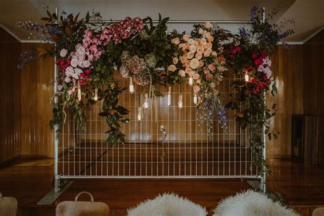 Bridal Table Floral Mesh Screen Backdrop Wedding Reception Backdrop Wedding Backdrop Design