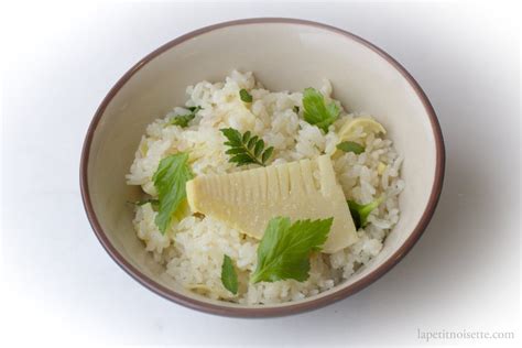 Bamboo Shoot Rice Recipe Takenoko Gohan The Japanese