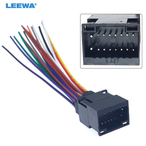 Leewa Arn S De Cables Est Reo Para Radio De Coche Adaptador De