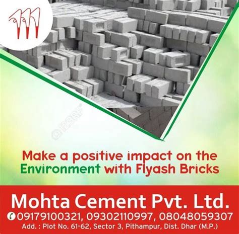 Fly Ash Bricks Vs Traditional Bricks At Best Price In Indore Mohta