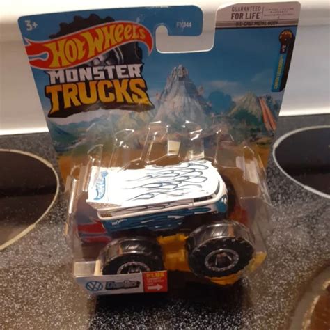 VW DRAG BUS Hot Wheels Monster Truck Crash Legends Of PicClick UK