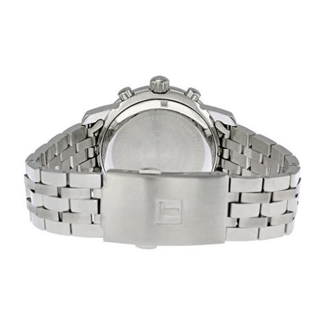 Rel Gio Tissot Prc Branco Pulseira Couro Marrom Masculino Em