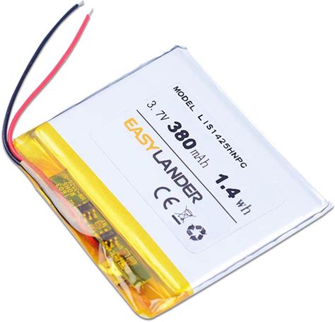 Amazon Narutosak 3 7V 380mAh Li Polymer Battery For Sony NWZ E345