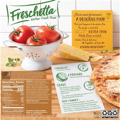 Freschetta® Gluten Free Four Cheese Pizza 2 Pack