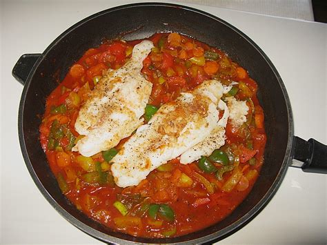 Tomaten Paprika Fisch Auflauf Rezept Mit Bild Chefkoch De