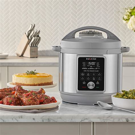 Instant Pot 6qt Duo Plus Multi Use Pressure Cooker With Whisper Quiet Steam Release Gray 112