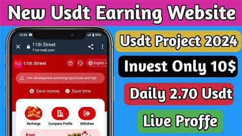 Metroag Mall New Usdt Earning Site Usdt Mining App 2024 Free Usdt