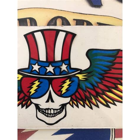 Vintage American Grateful Dead Uncle Sam Sticker On Depop