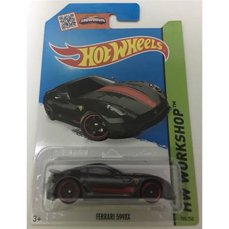 Hot Wheels Ferrari 599XX Grey Shopee Malaysia