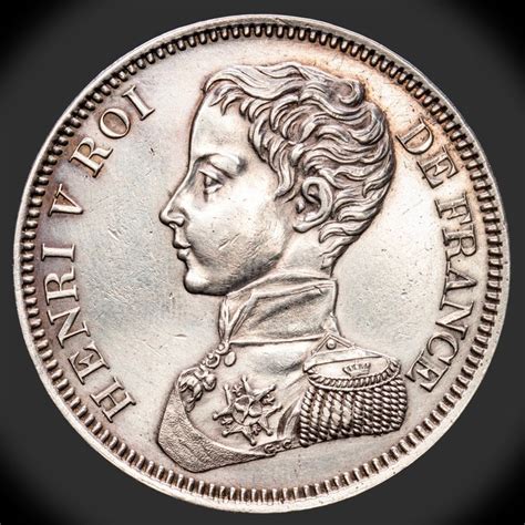 France Henri V prétendant 5 Francs 1831 Catawiki