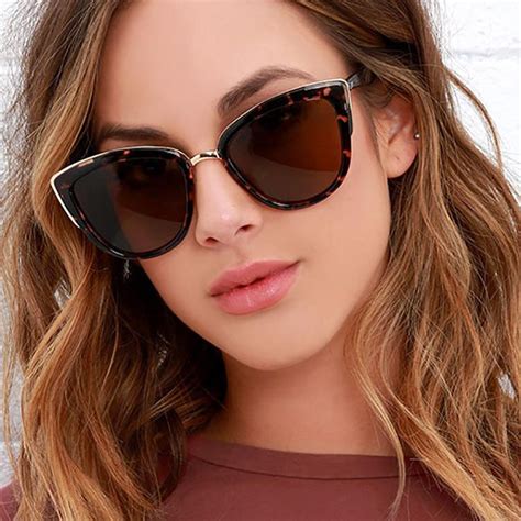 Cat Eye Sunglasses Women Vintage Gradient Glasses Retro Cat Eye Sun