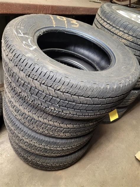 225/65R17 GOODYEAR WRANGLERS (4) | Live and Online Auctions on HiBid.com