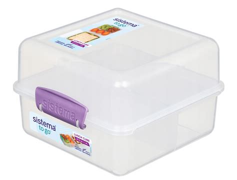 Sistema Pojemnik Lunchbox Kostka Ml To Go Fiolet Coocoo Pl