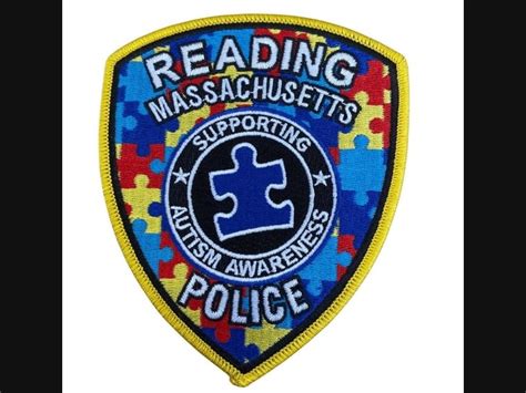 Reading Police Department Supporting Autism Awareness Month In April