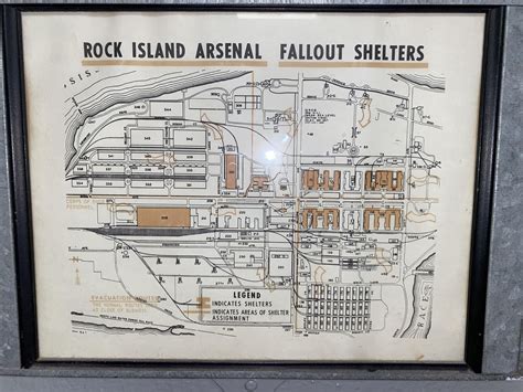 Cold War Era Rock Island Arsenal Fallout Shelters (still on display