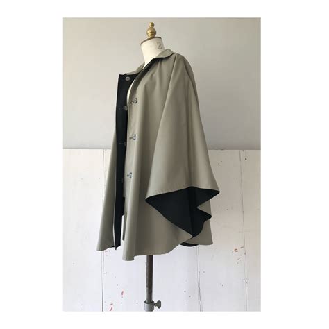 Vintage 1970s Cape By WETHERALL 1970s Cape Reversible Cape Vintage