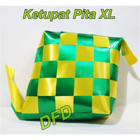 Gambar Ketupat Dari Pita Pulp