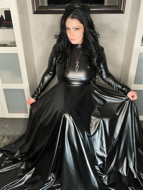 Pin By Jochen Ahl On Just Hot Wet Look Dress Vinyl Dress Leather Dresses