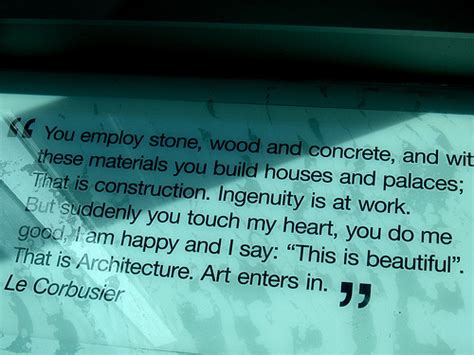 Le Corbusier Image Quotation #2 - Sualci Quotes