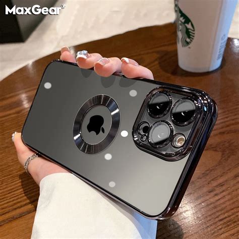 Luxury Square Plating Clear Case For Iphone Pro Max X Xr Xs