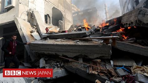 イスラエル、ガザ南部の地上作戦を強化 地図示し避難指示 Bbcニュース