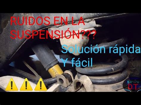 Ruidos en la suspensión Engrasar silentblocks YouTube