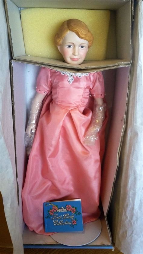 Eleanor Roosevelt 1933 1945 Porcelain Doll 15 First Lady Collection In Box Porcelain Dolls