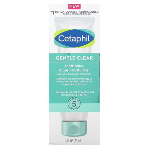 Cetaphil Gentle Clear Mattifying Acne Moisturizer Fl Oz Ml