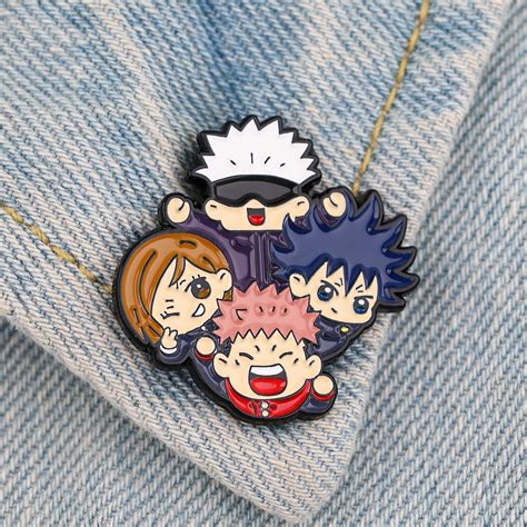 Lt Jujutsu Kaisen Colecci N Anime Japon S Esmalte Pin Broches En