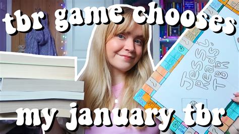 Tbr Game Chooses My January Tbr New January Tbr Prompt Game Youtube