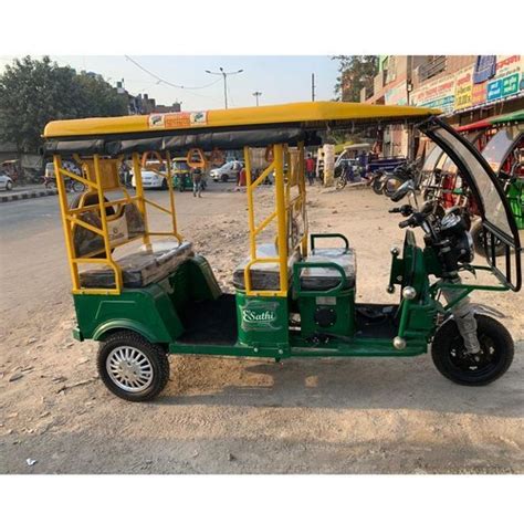 Mild Steel Frame E Sathi Six Seater Battery Operated Rickshaw Maximum Load 600 Kg At 125000 00