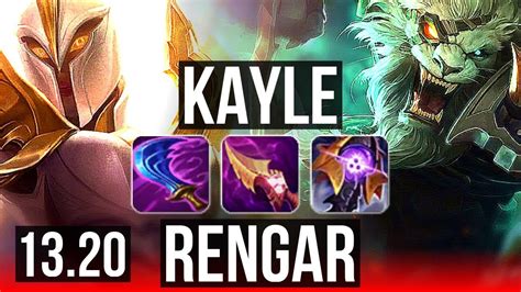 Kayle Vs Rengar Top Comeback Games M Mastery Kr Master