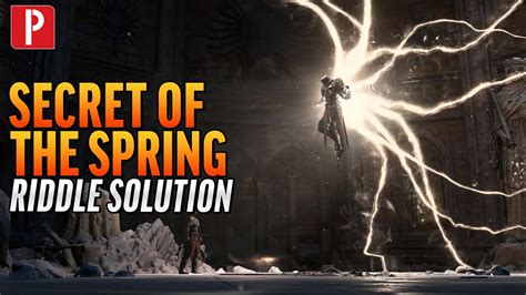 How To Solve The Secret Of The Spring Riddle In Diablo Youtube