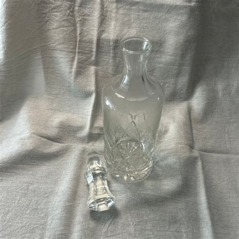 Cut Crystal Decanter Chairish