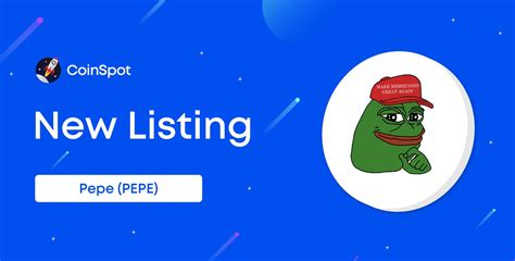 Coinspot On Twitter Pepe Pepe Is Now Available In Australia Rt For