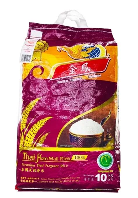 Golden Phoenix Thai Hom Mali Fragrant Rice Kg Food Drinks Rice