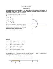 Calculating Electric Fields Practice Problems Solutions Course Hero