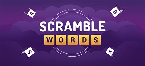 Scramble Words - Free Online Game | Daily Mail